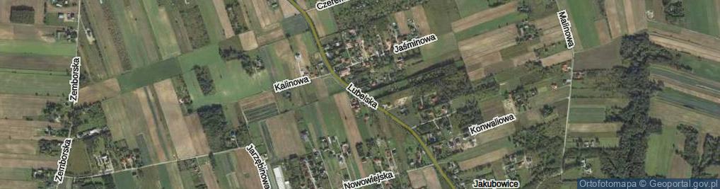 Zdjęcie satelitarne Lubelska ul.